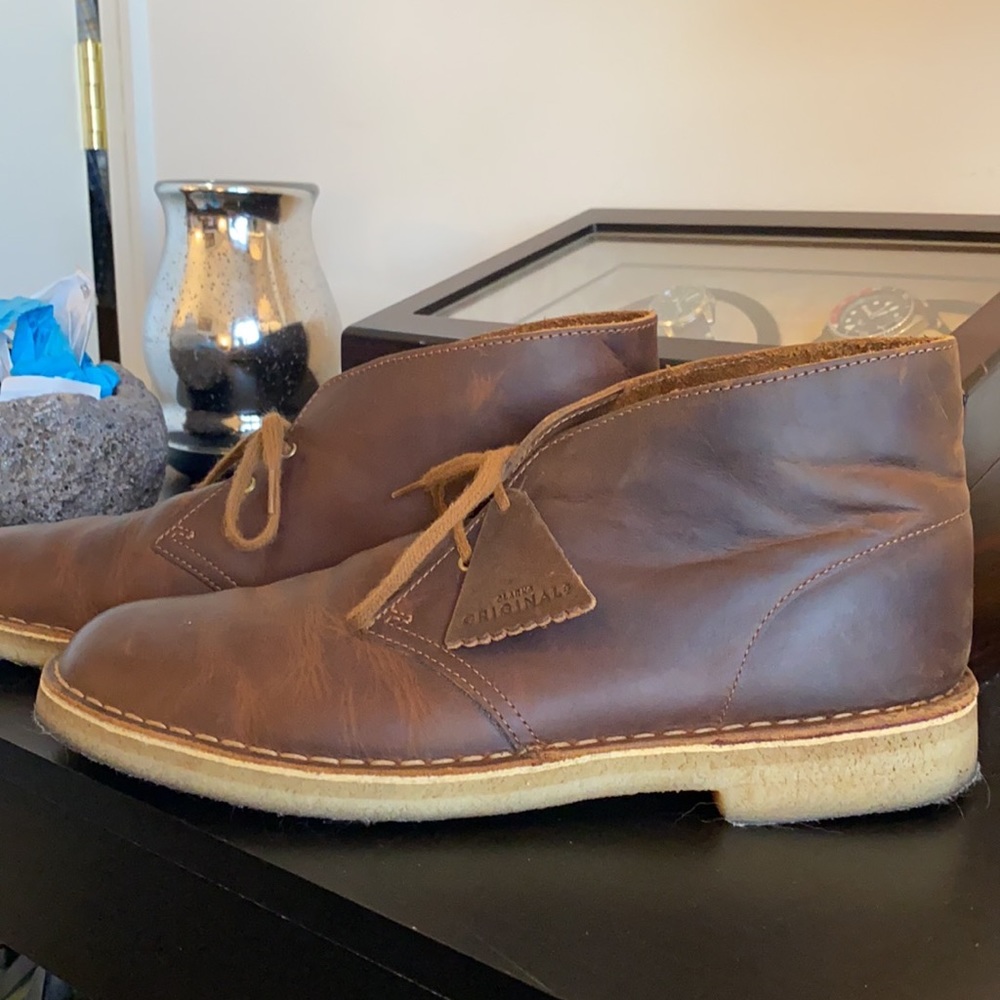 Clarks Originals desert boot beeswax size 11